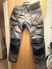 Image of Scruffs Trade Holster Work Trousers with Stretch Panels - Graphite - 30 regular