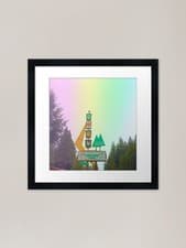Image of Almost Heaven in southern Oregon Fr Framed Wall Art Poster Canvas Print Picture