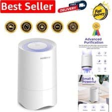 Image of Compact HEPA Air Purifier with Aroma Diffuser & Night Light for Small Spaces