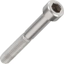 Image of Toolcraft Internal Hex Cylinder Head Screws DIN 912 A2 M6 x 30mm Pack Of 50