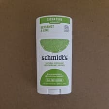 Image of Bergamot Plus Lime Natural Deodorant 2.65 Oz By Schmidt's Deodorant