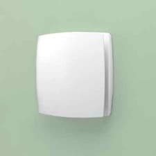 Image of Breeze White Wall Mounted Bathroom Fan with Timer & Humidity Sensor | 31200