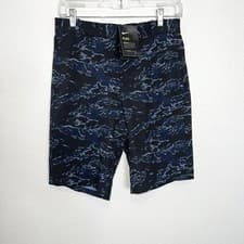 Image of Nike Golf shorts Men medium 28 Flex Camo Blue Black Standard Fit Hybrid G