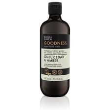 Image of Baylis & Harding Goodness Oud Cedar & Amber Body Wash - 500ml