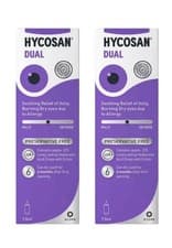 Image of Hycosan Dual Eye Drops, Preservative-Free, 7.5ml, Pack of 2