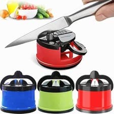 Image of Sharp World's Best Knife Sharpener, PowerGrip Suction, Original and Genuine