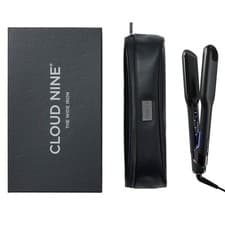 Image of CLOUD NINE The New Wide Iron Hair Straightener | Black | UK Free Shipping