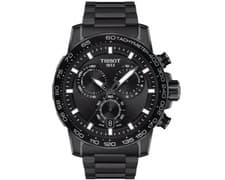 Image of Tissot Supersport Chrono Black IP Bracelet Men's Watch T125.617.33.051.00