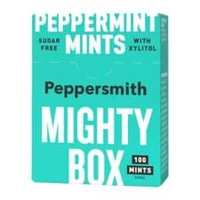 Image of Peppersmith Sugar Free Peppermint Mints (Mighty Box) 60g