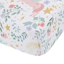 Image of Catherine Lansfield Fairytale Unicorn Fitted Sheet