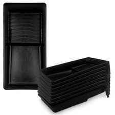 Image of 4 Inch Paint Tray (Pack of 10) Painting Tray with Textured Anti Skid Grip