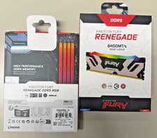 Image of Kingston FURY Renegade 32GB (2x16GB) DIMM System Memory, 6400MHz, DDR5, CL32