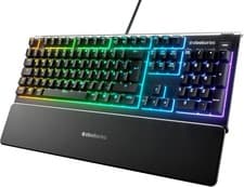 Image of SteelSeries Apex 3 Gaming Keyboard Silent 10-Zone RGB Backlit UK