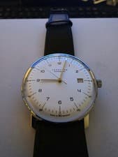 Image of Junghans Max Bill Automatic Men's Wristwatch 27.4700.02 Excellent Condition