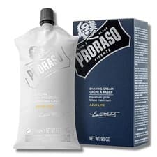 Image of PRORASO AZUR LIME SHAVING CREAM 275ML | NEW & SEALED | FREE P&P | UK