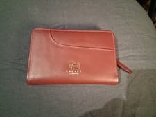 Image of Radley London Wallet/Billfold~New w/tags~Dark Red~Small~Dust Cover