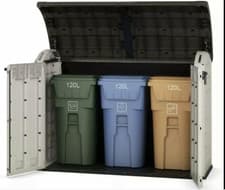 Image of Keter Store It Out Ultra Large 6 x 4ft Bin & Bike Garden Storage Shed XXL 2000L.