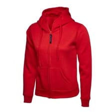 Image of Ladies Classic Full Zip Hooded Sweatshirt by Uneek UC505 Hoodie XS to 3XL
