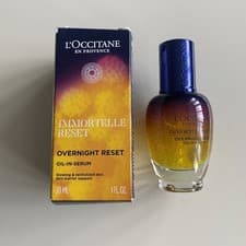 Image of L’Occitane immortelle overnight reset oil-in-serum 30ml BNIB