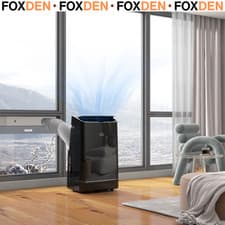 Image of 14000 BTU Mobile Air Conditioner, 35m² Smart Home WiFi with Dehumidifier Black