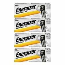 Image of 40 x Energizer Industrial AA 1.5V Alkaline batteries LR6 4 Packs