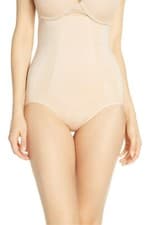 Image of SPANX SS1815 OnCore High Waist Shaping Shaper Briefs NUDE size Medium M (6 - 8) 
