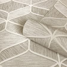 Image of Belgravia Decor Luciano Geo Natural Beige Cream Textured Wallpaper 3853 