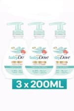 Image of Baby Dove Sensitive Skin Care Head to Toe Wash Moisture 200ml - Pack of 3