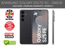 Image of Samsung Galaxy S25 FE 5G 256GB 6.7" Unlocked Dual SIM UK Warranty - Pristine A+