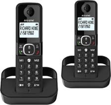 Image of Alcatel F860 Duo DECT Cordless Phone Telephone Large Backlit Display Handsfree