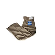 Image of Haggar Cool 18 Pro Gabardine Mens Khaki Dress Pants 40W x 29L Classic Fit NEW