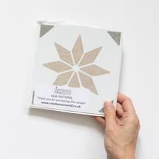 Image of d-c-fix Alia Natural 15.25 x 15.25cm Self-adhesive Vinyl Wall Tiles