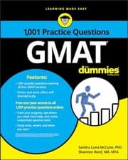 Image of 1,001 GMAT Practice Questions For Dummies