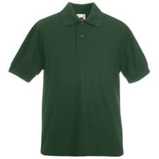 Image of Fruit Of The Loom Childrens/Kids Unisex 65/35 Pique Polo Shi  BC389