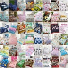 Image of Children Kids Bedding Duvet Sets Quilt Cover Single Double Toddler Boys Girls