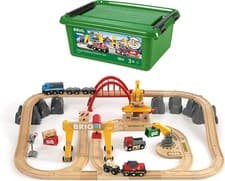 Image of BRIO - Cargo Railway Deluxe Set (33097)
