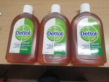 Image of Dettol Liquid Antiseptic Disinfectant Original 500ml X 3 JUST £16.49 FREE POST!
