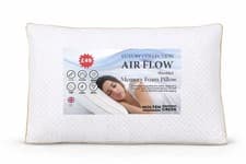 Image of Adjustable Air Flow Pillow – Cooling Shredded Memory Foam for Comfortable Sleep