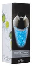 Image of BarCraft 700 ml Glass Boston Cocktail Shaker with Easy to Follow Printed Recipes