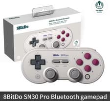 Image of 8Bitdo SN30 Pro Bluetooth Wireless Gaming Controller with Hall Effect for Switch