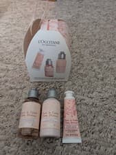Image of L'Occitane Essential Cherry Blossom Trio Mini Shower Gel and Hand Cream Set