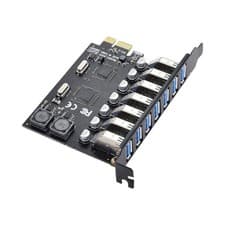 Image of 5Gbps 7 Ports PCI-E to USB 3.0 HUB PCI Express Expansion Adapter Card