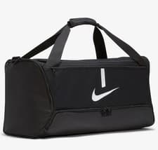 Image of NIKE HOLDALL DUFFEL BAG ACADEMY SPORT TRAVEL BLACK NAVY SMALL 41L MEDIUM 60L