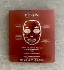 Image of 111SKIN Rose Gold Brightening Facial Treatment Mask 5 pieces new (£100)