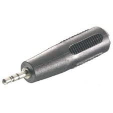 Image of Headset Adapter Chat Audio 3.5mm Jack Coupling to 2.5mm Jack Plug