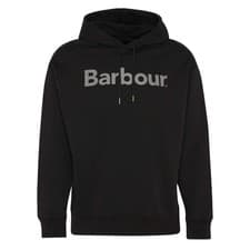 Image of Barbour Nicholas Fit Hoodie Black