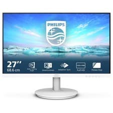 Image of Philips 271V8AW 27" IPS Full HD Monitor 75Hz HDMI Speakers White Open Box