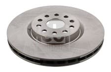 Image of 2x Febi Front Vented Brake Discs Fits Alfa Romeo Lancia 166 Kappa 310mm