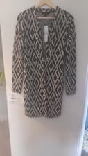 Image of long tall sally long cardigan size 10 to 12. 