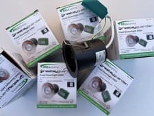 Image of 10 x Bell Lighting 11530 FirestayGuardian Downlights Inc Bezel - GU10 not inc